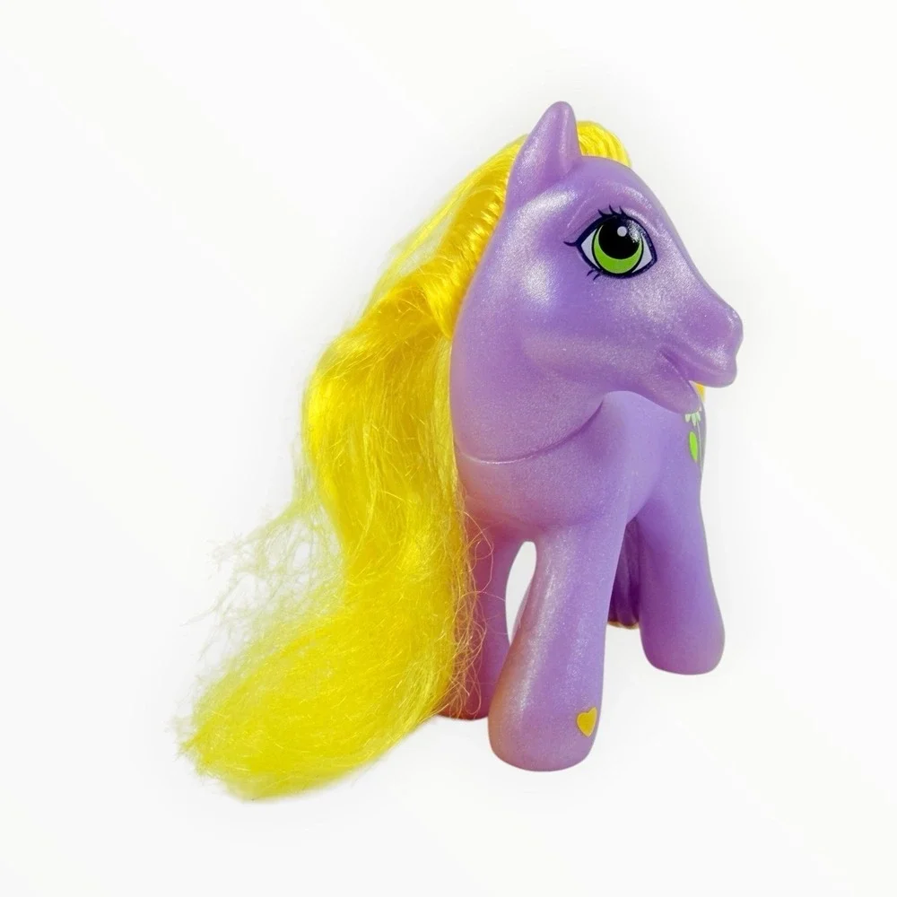 My Little Pony MLP Triple Treat G3 2004 Purple Pink Yellow Candy Ice Cream Cooki